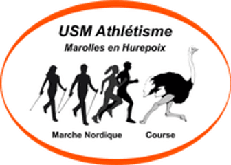 Logo USM Athlétisme Marolles-en-Hurepoix
